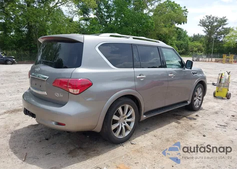 2011 Infiniti Qx56 from USA, damaged, VIN JN8AZ2NE0B9005972